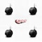 Service Caster 2'' Black Metal Hood Twin Wheel Caster Nylon Wheels 1/4 Thread Stem , 4PK SCC-TS02S50D-NYS-FB-142058-4 - alternate 2